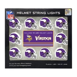 Minnesota Vikings LED Helmet String Lights