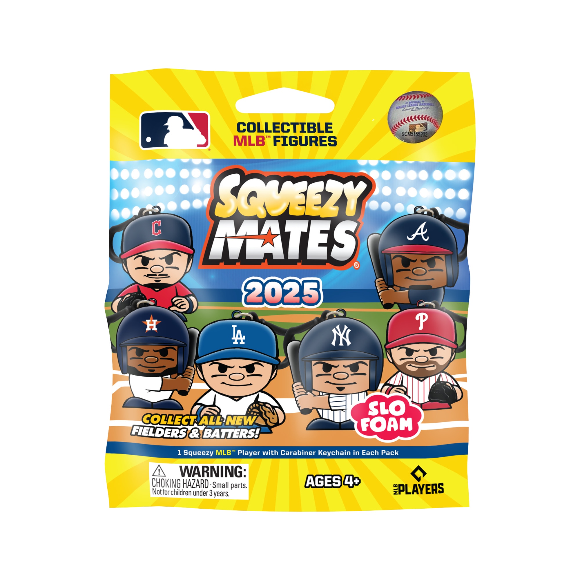 MLB SqueezyMates Series Blind Pack 2025