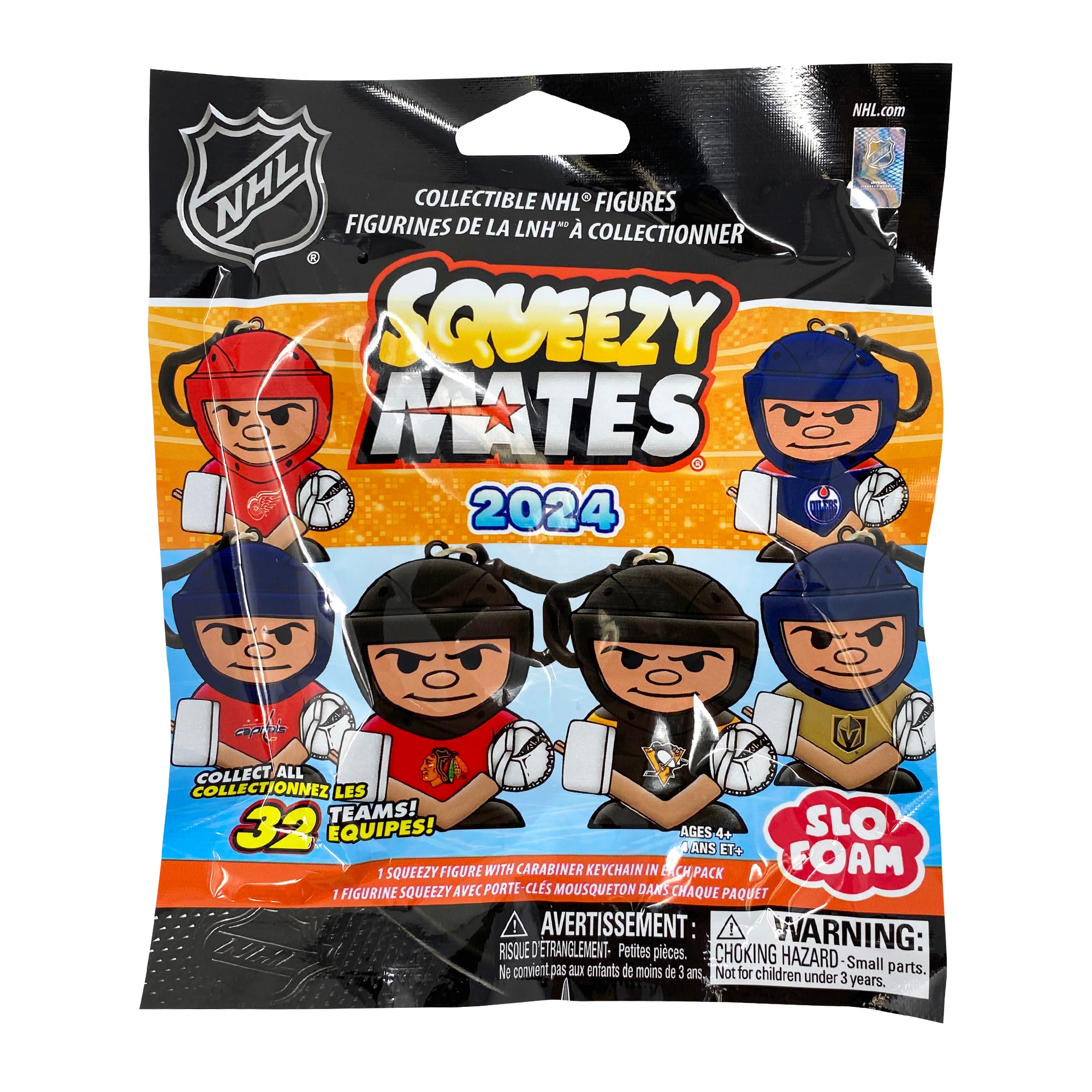 2024 NHL SqueezyMates Series Foil Bag