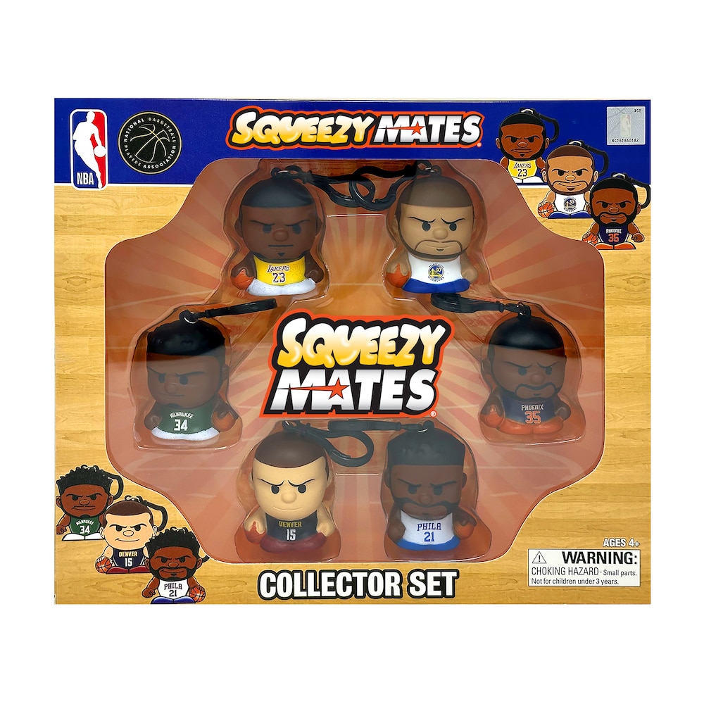 NBA SqueezyMates 6-Figure Set 2024