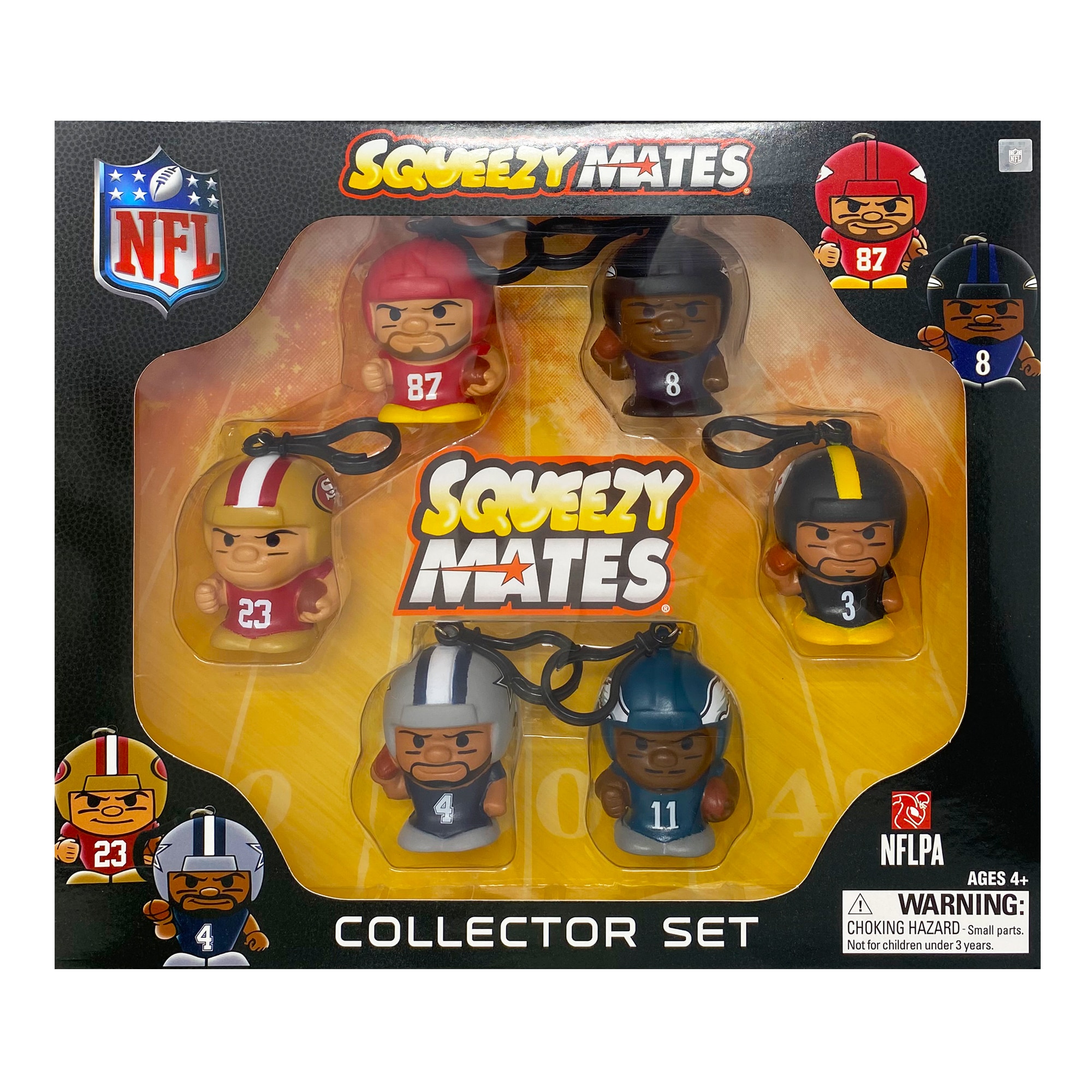 NFL SqueezyMates 6-Figure Set 2025