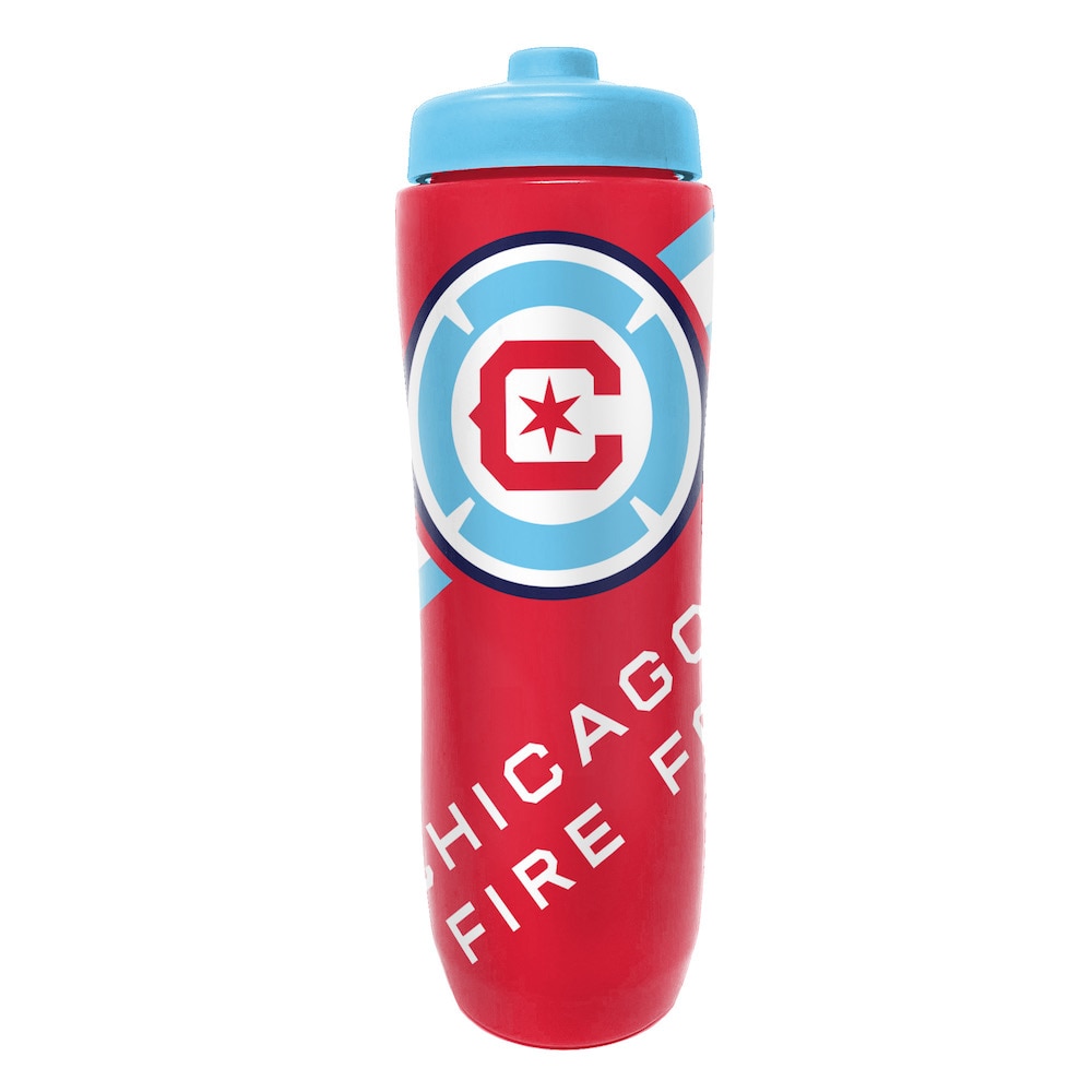 Chicago Fire Squeezy Water Bottle