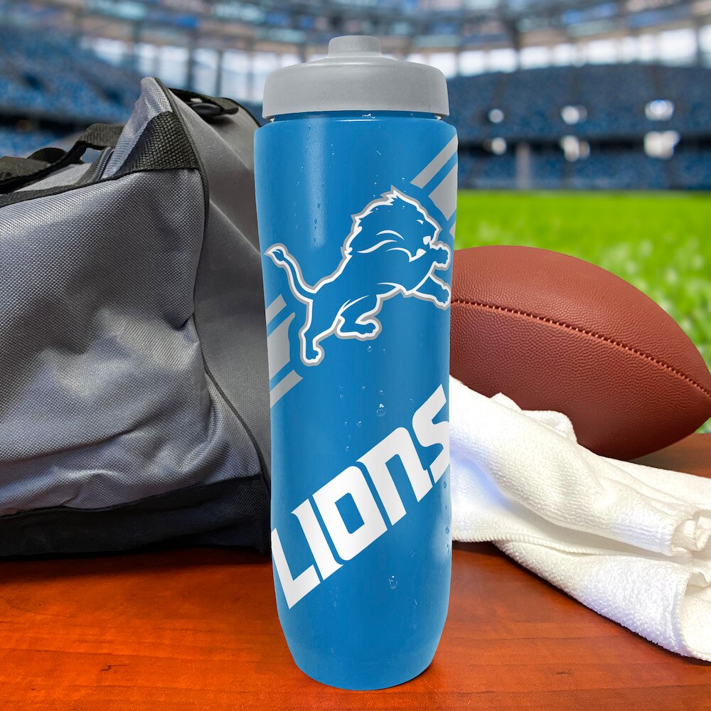 Detroit Lions Squeezy Water Bottle