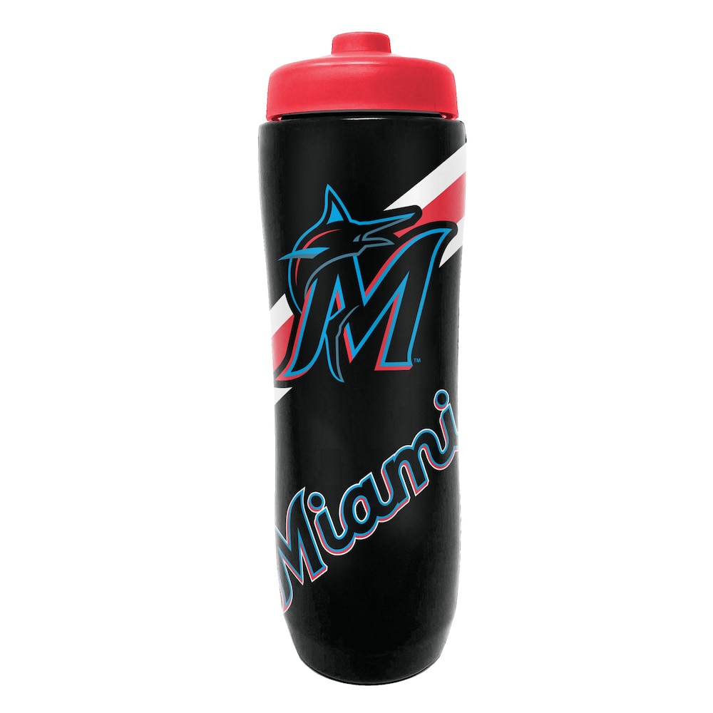 Miami Marlins Squeezy Water Bottle