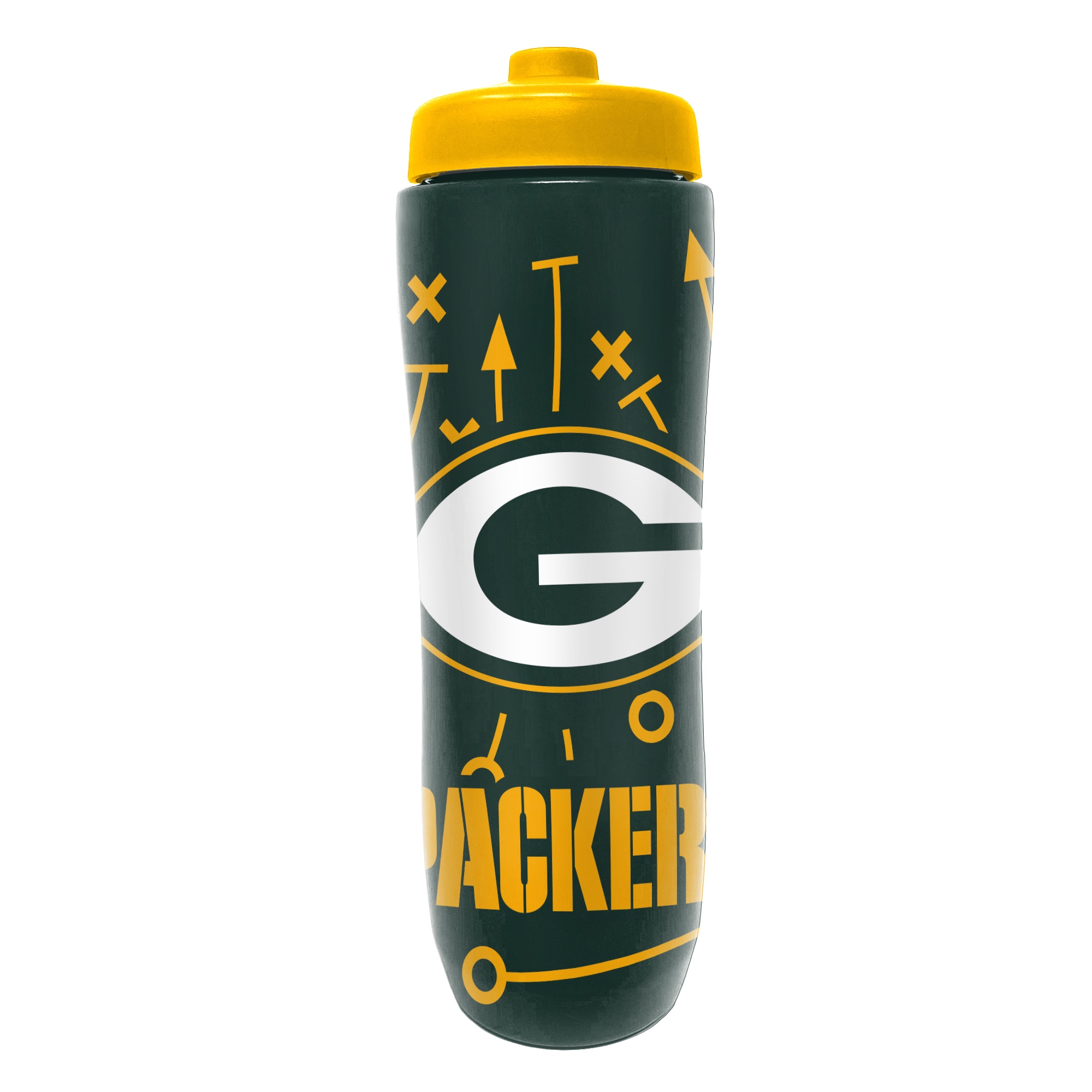 Green Bay Packers Squeezy Water Bottle