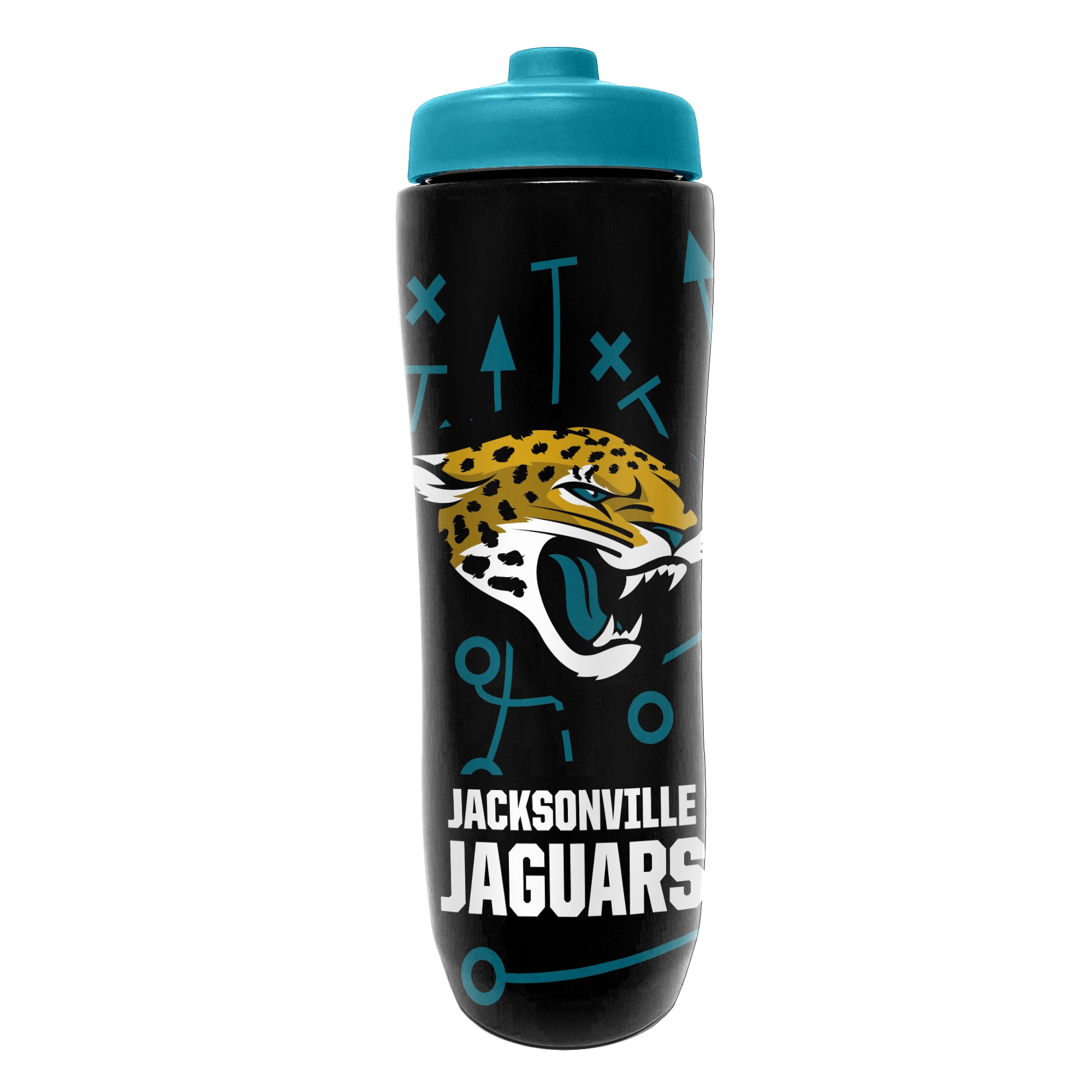 Jacksonville Jaguars Squeezy Water Bottle