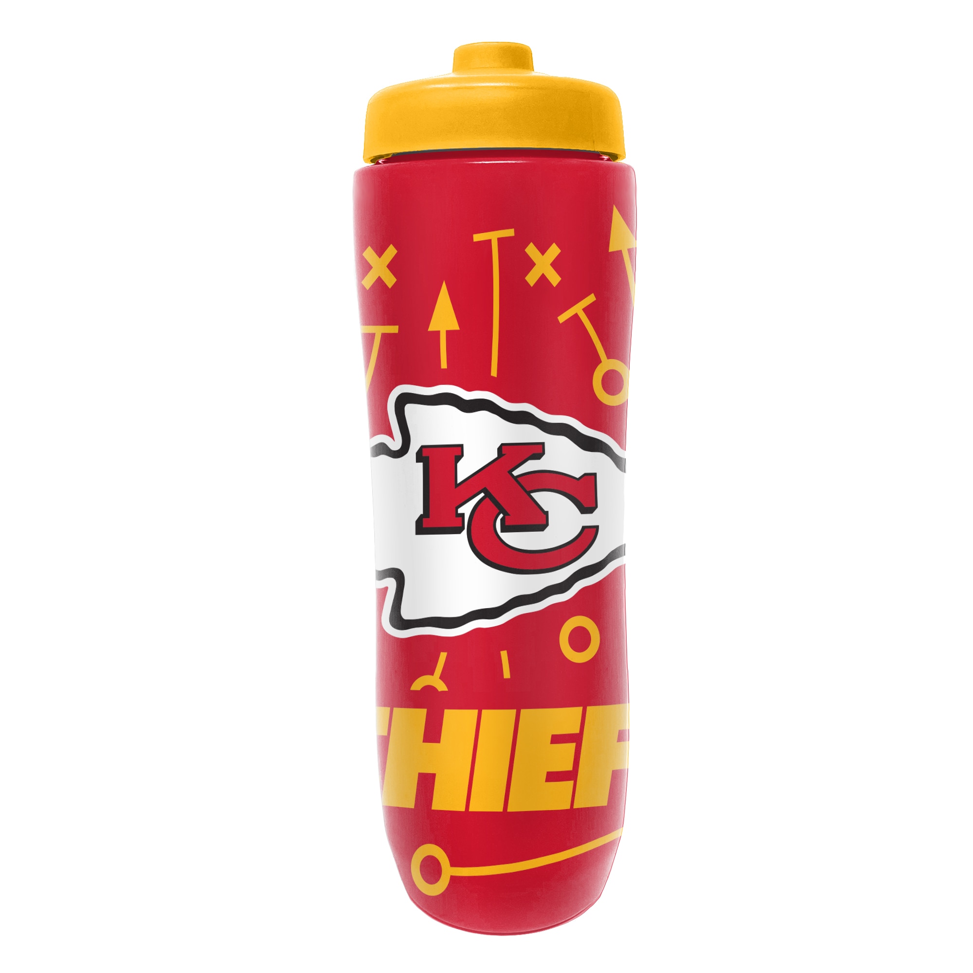 Kansas City Chiefs Squeezy Water Bottle
