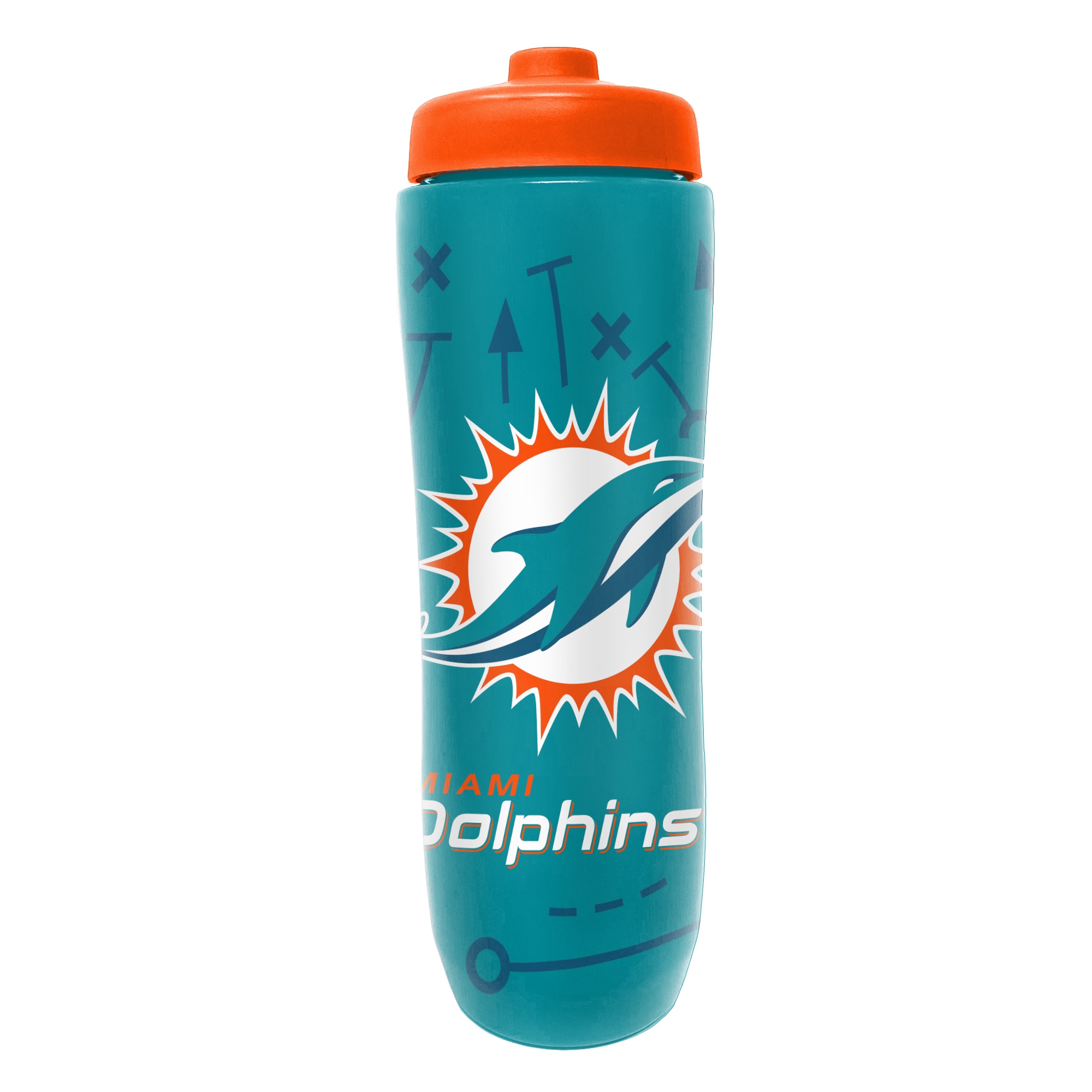 Miami Dolphins Squeezy Water Bottle