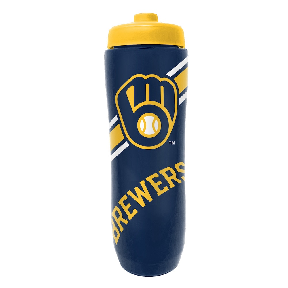 Milwaukee Brewers Squeezy Water Bottle