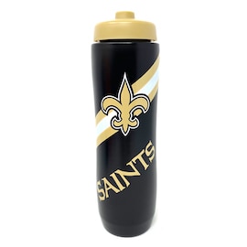 New Orleans Saints Squeezy Water Bottle