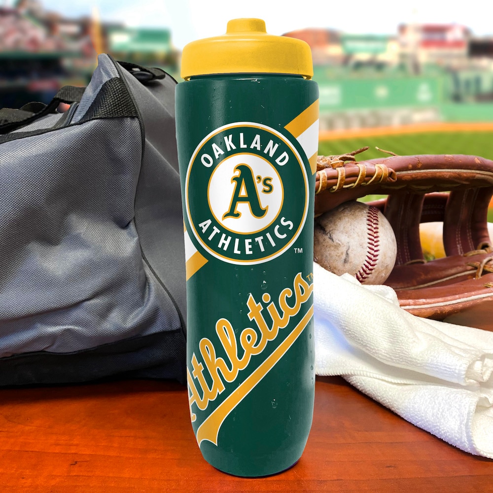 Oakland Athletics Squeezy Water Bottle