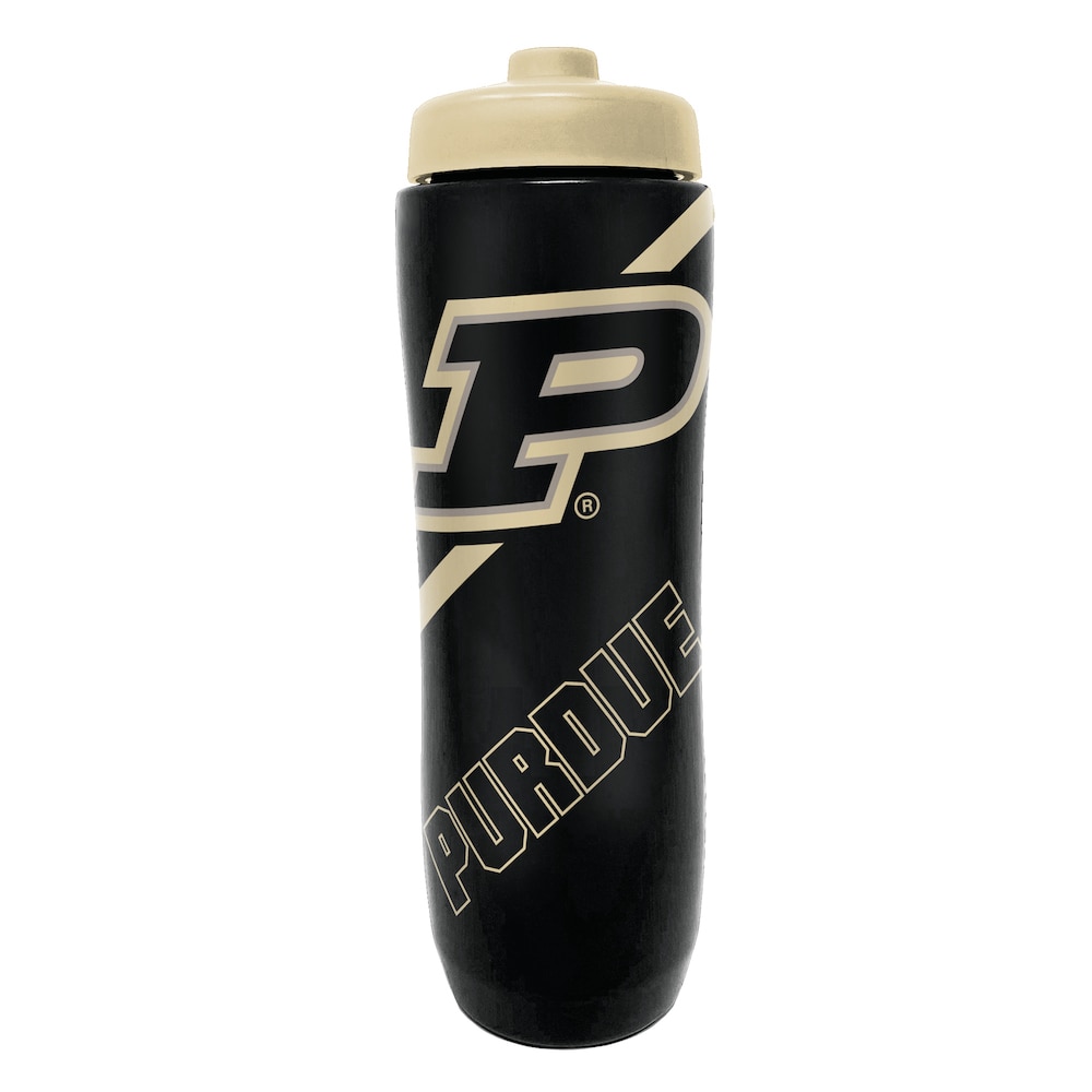 Purdue Squeezy Water Bottle