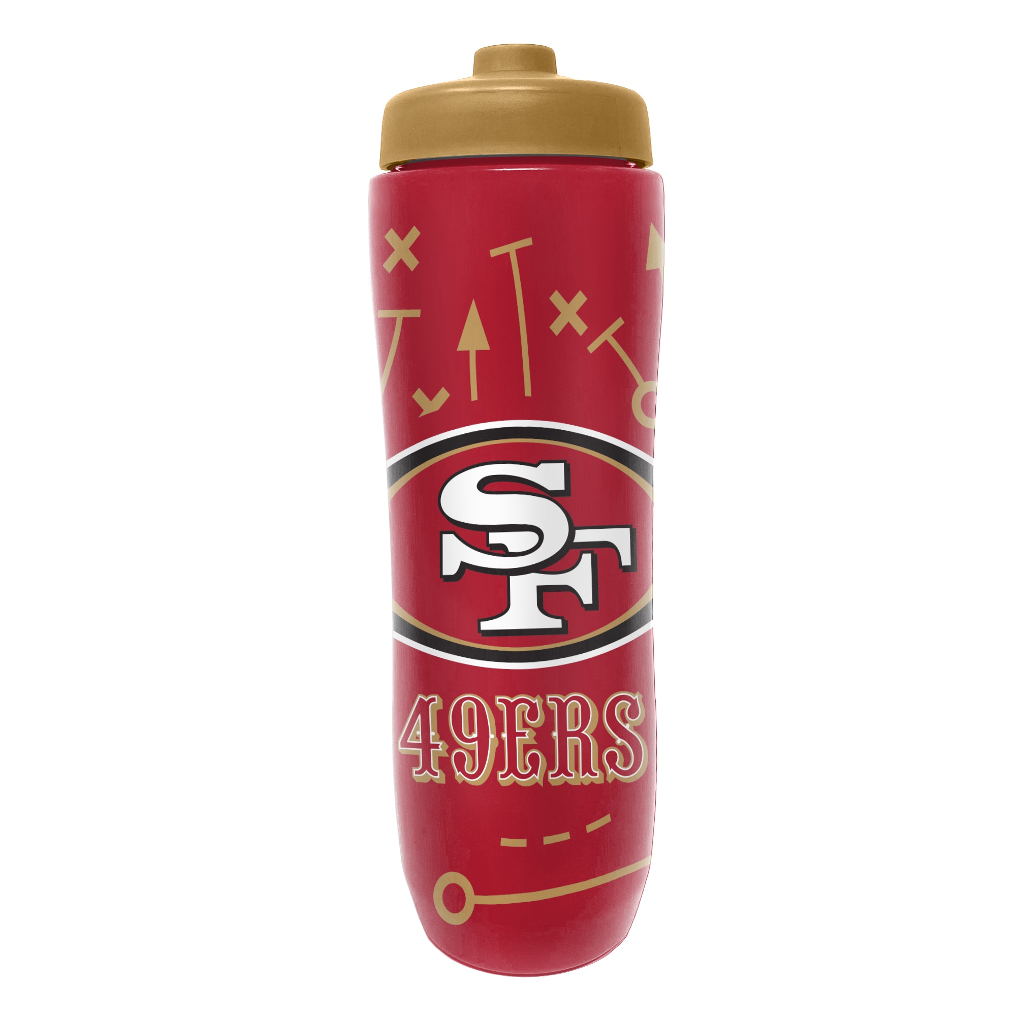 San Francisco 49ers Squeezy Water Bottle