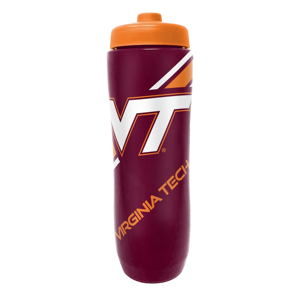 Virginia Tech Squeezy Water Bottle