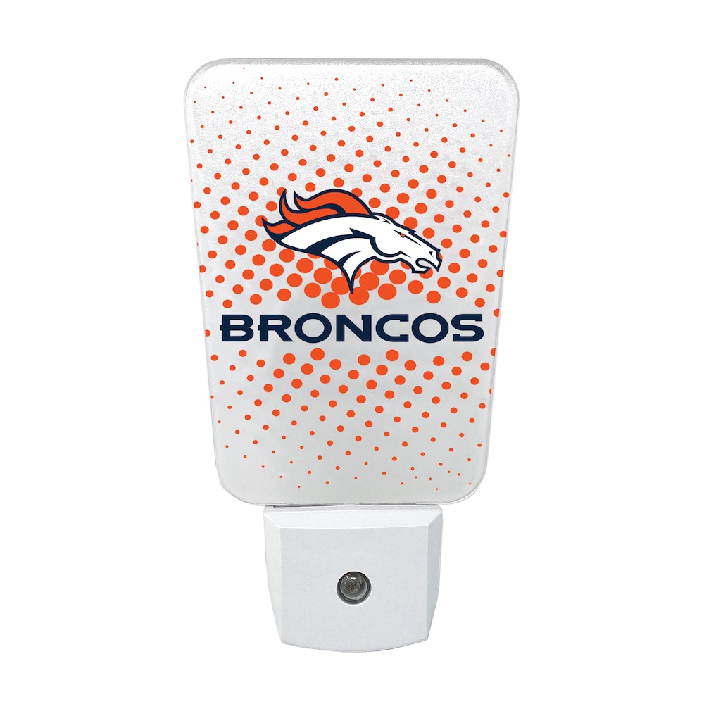 Denver Broncos Team Frosted Night Light