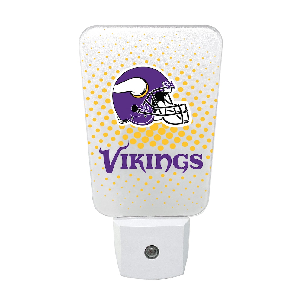 Minnesota Vikings Team Frosted Night Light