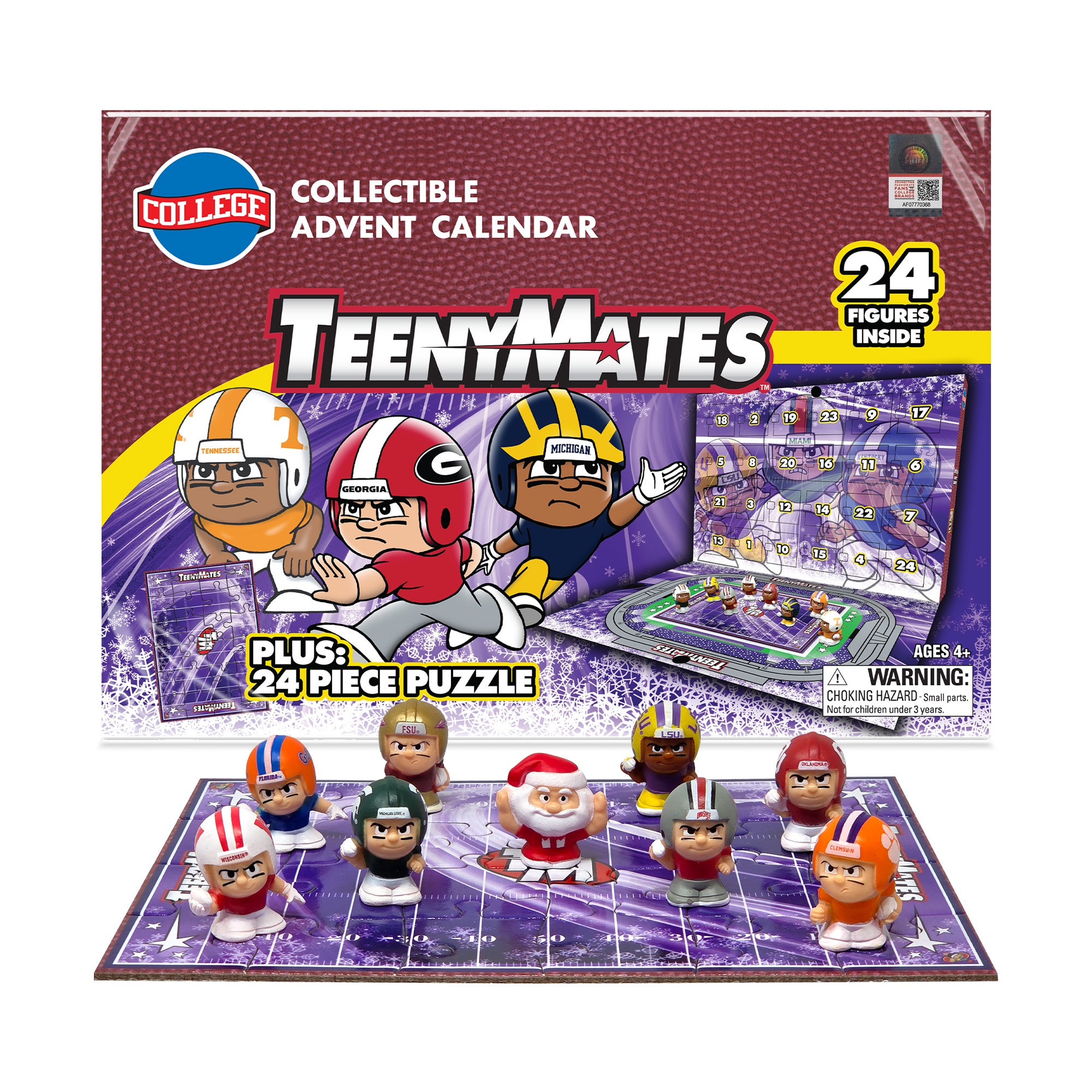 NCAA TeenyMates Advent Calendar 2025