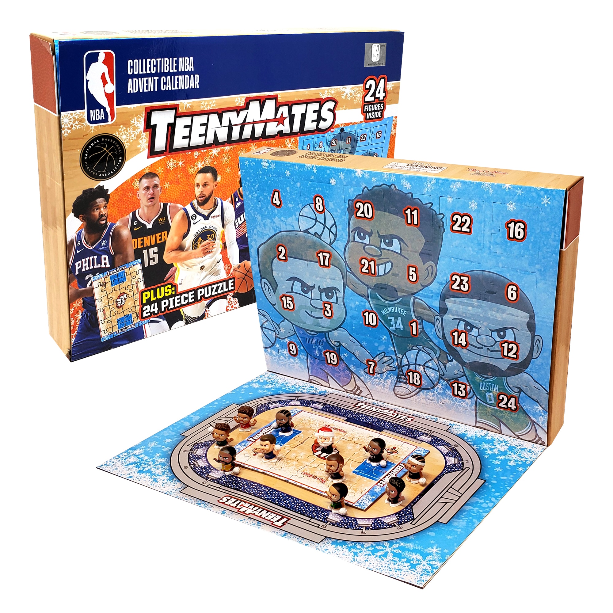NBA TeenyMates Advent Calendar