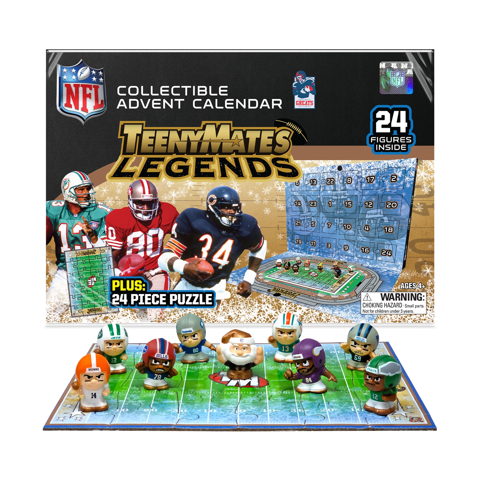 NFL Legends TeenyMates Advent Calendar 2025
