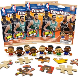 NBA TeenyMates Series 7 4-Pack Bundle