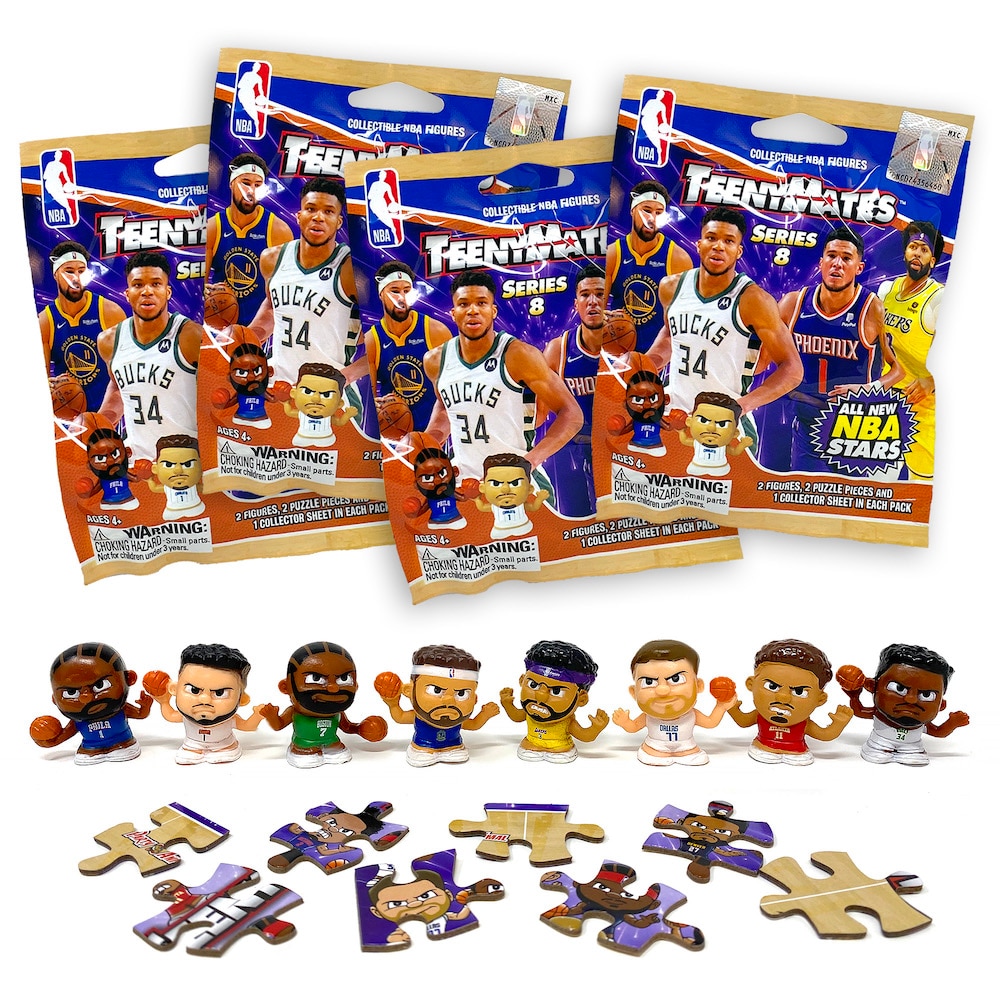 4 Blind Packs, TeenyMates NBA 2023