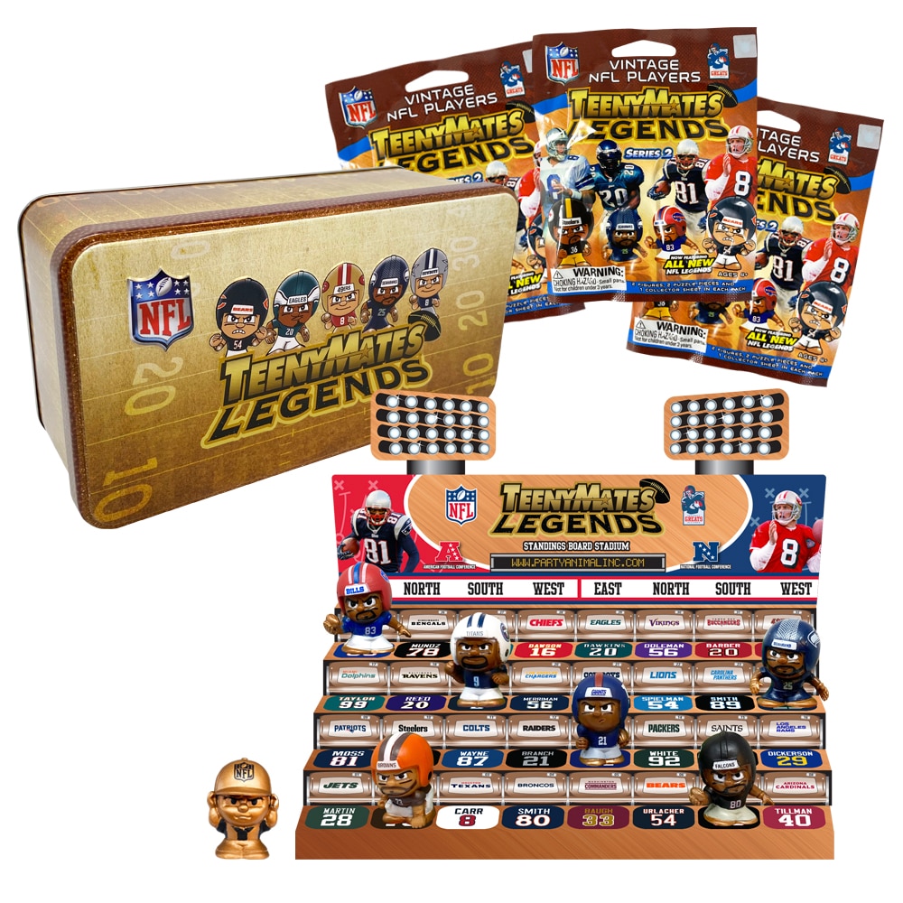 TeenyMates Legends NFL Collector Tin 2024