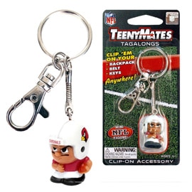 Arizona Cardinals TeenyMates Tagalong Keychain