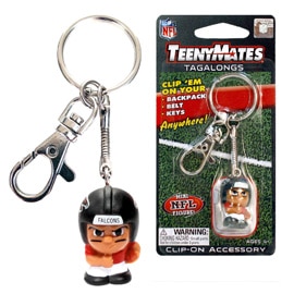 Atlanta Falcons TeenyMates Tagalong Keychain