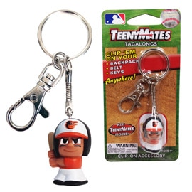 Baltimore Orioles TeenyMate Tagalong Keychain