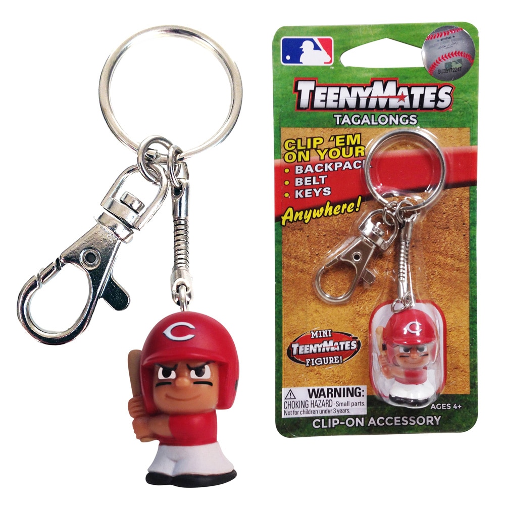 Cincinnati Reds TeenyMate Tagalong Keychain