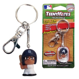 Detroit Tigers TeenyMate Tagalong Keychain