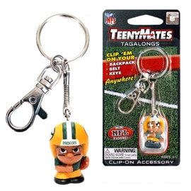 Green Bay Packers TeenyMates Tagalong Keychain