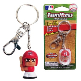 Washington Nationals TeenyMate Tagalong Keychain