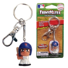 New York Mets TeenyMate Tagalong Keychain