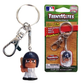 New York Yankees TeenyMate Tagalong Keychain