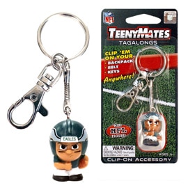 Philadelphia Eagles TeenyMates Tagalong Keychain