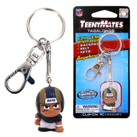 Los Angeles Rams TeenyMates Tagalong Keychain