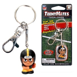 Pittsburgh Steelers TeenyMates Tagalong Keychain