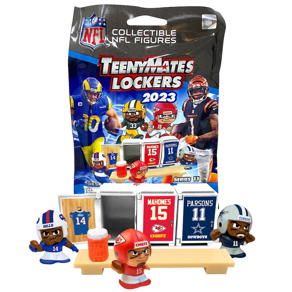 TeenyMates NFL Locker Room Set 2023
