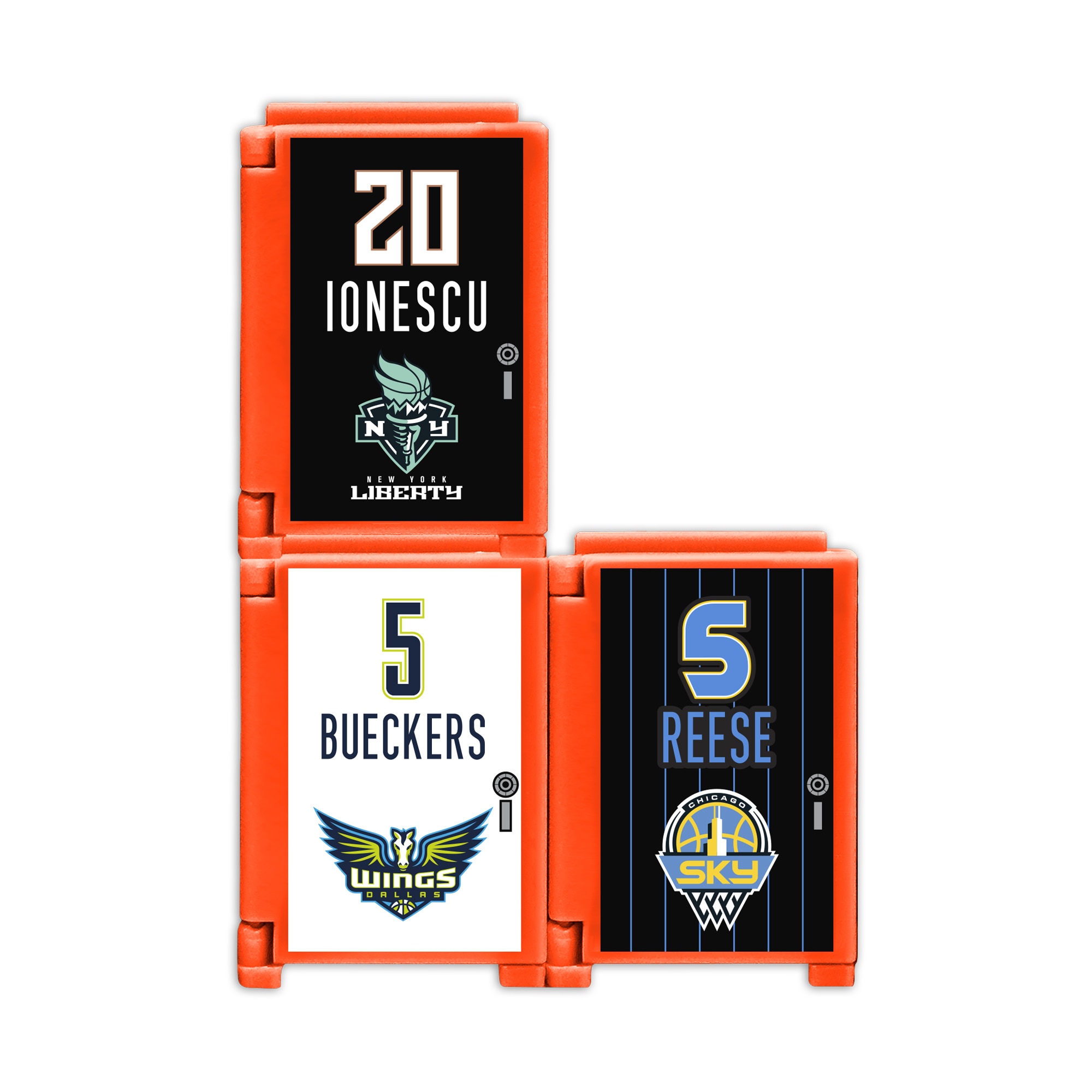 TeenyMates WNBA 2025 Locker Room Set