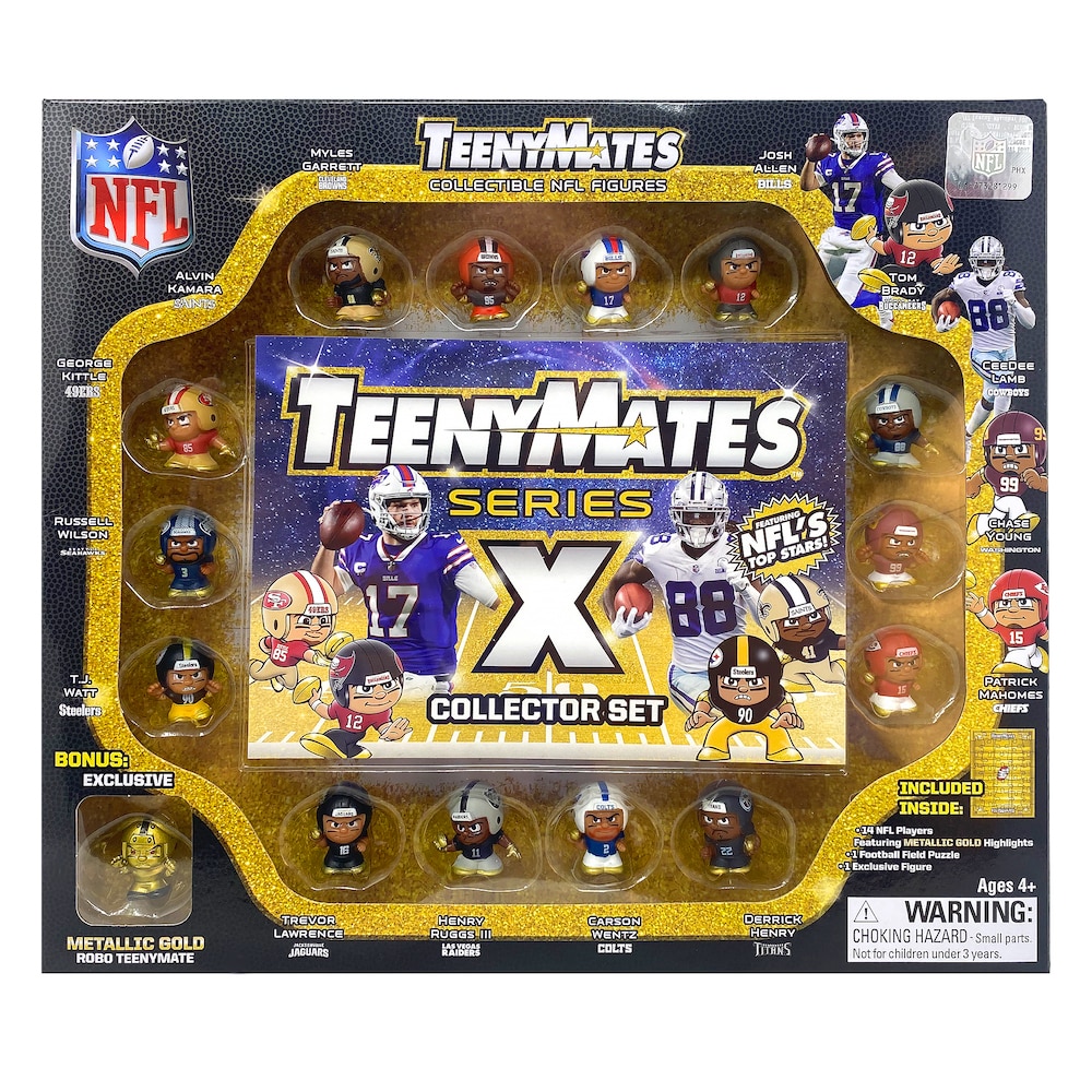 2020 nfl teenymates football gift set