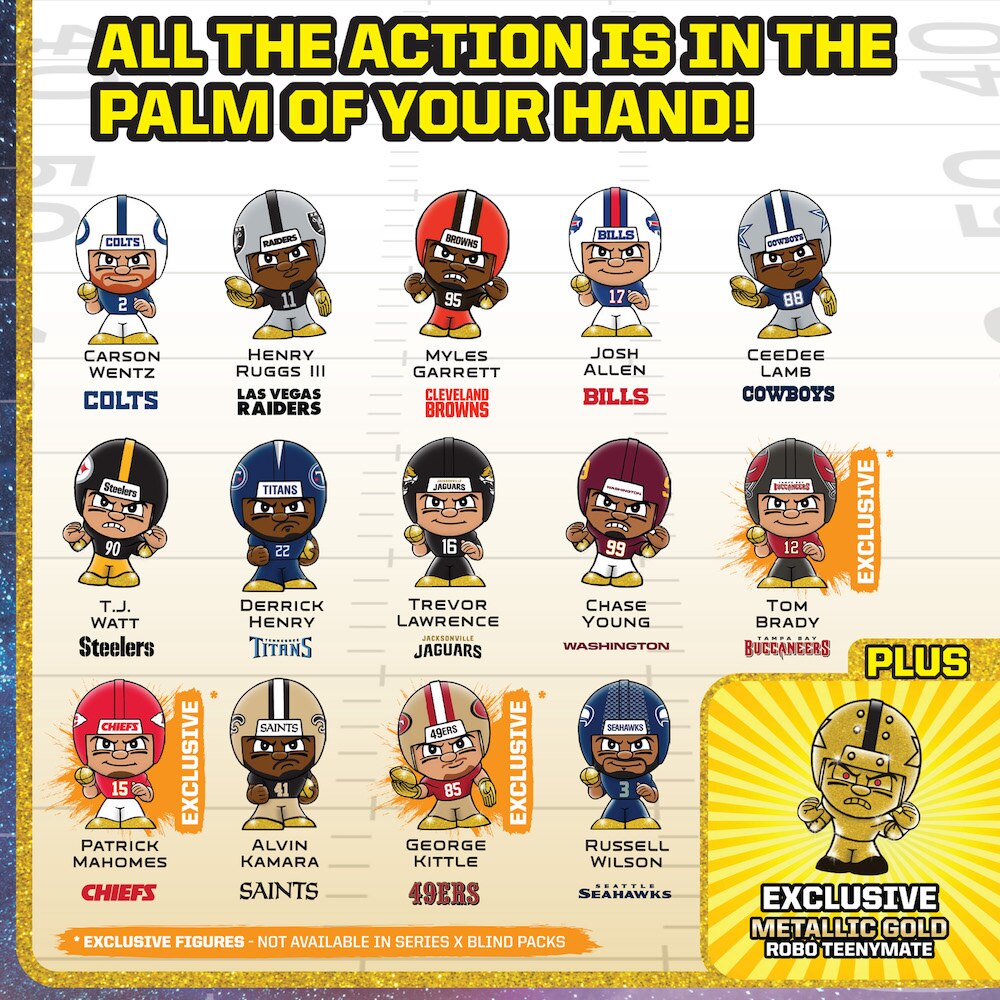 TeenyMates NFL Series X Gift Set TeenyMates NFL Series X Gift Set