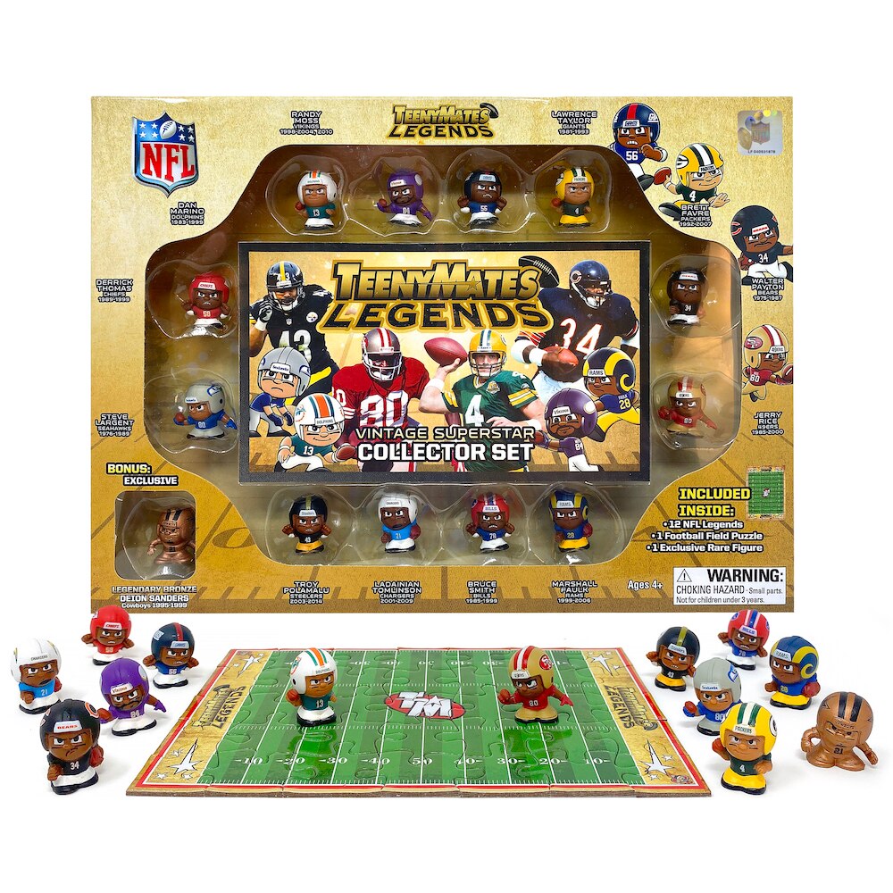 TeenyMates Legends NFL Gift Set