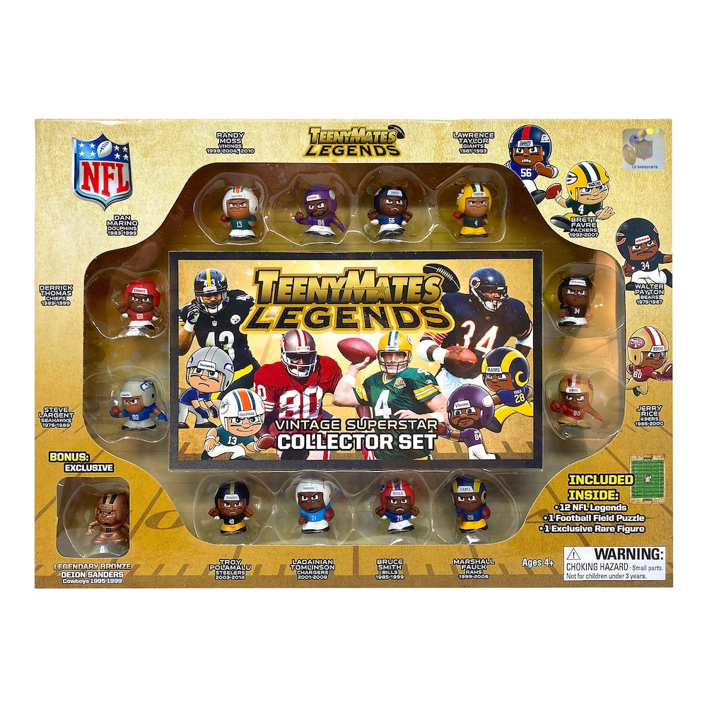 TeenyMates Legends NFL Gift Set