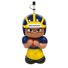 Michigan Wolverines Big Sip Water Bottle