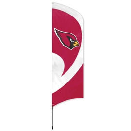 Arizona Cardinals Tall Team Flag Kit with Pole