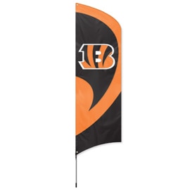 Cincinnati Bengals Tall Team Flag Kit with Pole