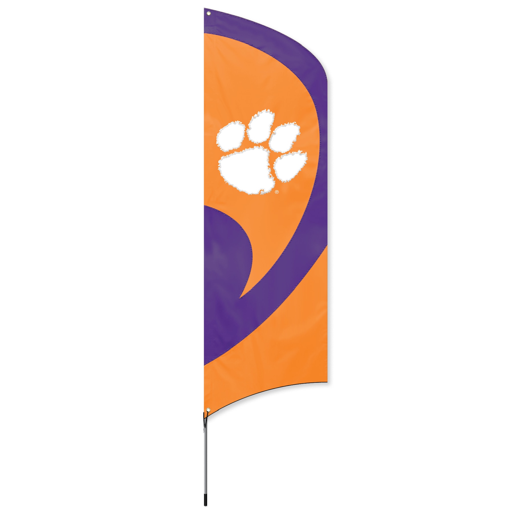 Clemson Tall Team Flag Kit