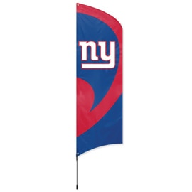 New York Giants Tall Team Flag Kit with Pole