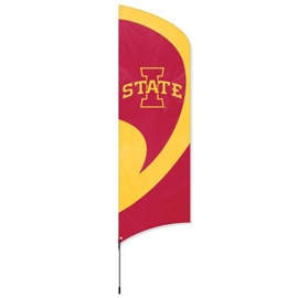 Iowa State Tall Team Flag Kit with Pole